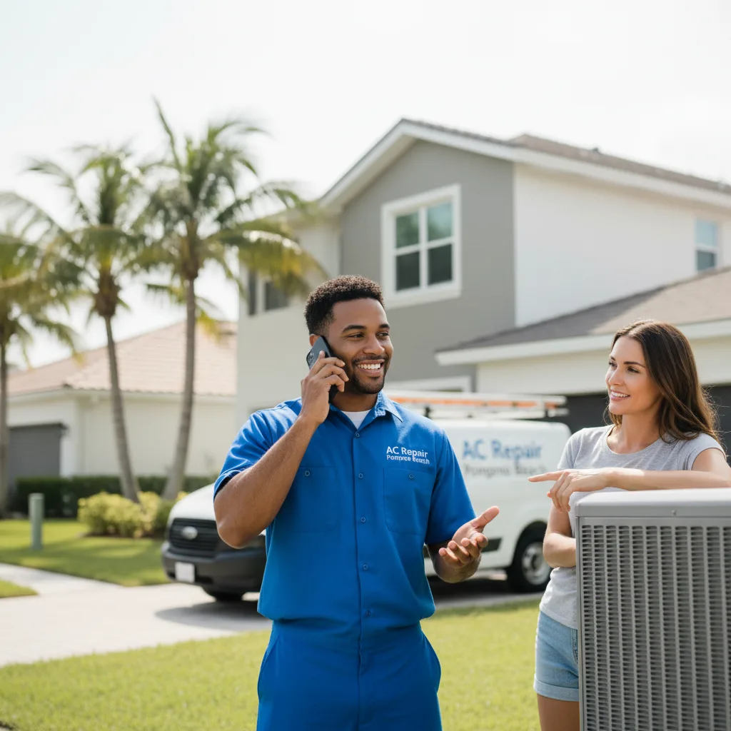 AC Repair Pompano Beach customer support in Shallowater